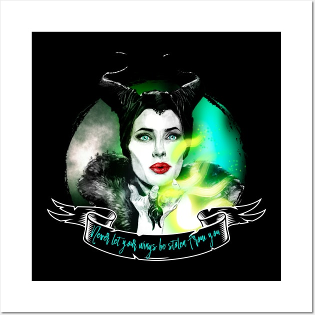 Maleficent Wall Art by Otracreativa